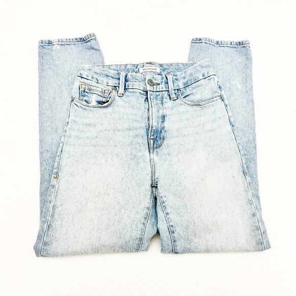 Good American Good Legs Light Wash Denim Skinn Jeans GL386T Blue508 Size 0/25 - Picture 4 of 8